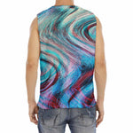 Smoke Psychedelic Trippy Print Men's Fitness Tank Top