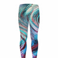 Smoke Psychedelic Trippy Print Men's Leggings