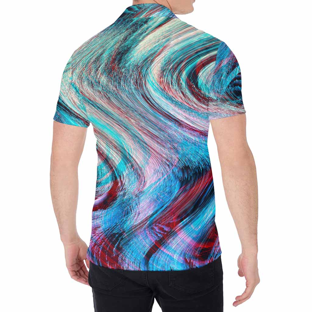 Smoke Psychedelic Trippy Print Men's Shirt