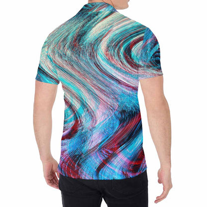 Smoke Psychedelic Trippy Print Men's Shirt