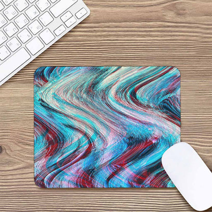 Smoke Psychedelic Trippy Print Mouse Pad