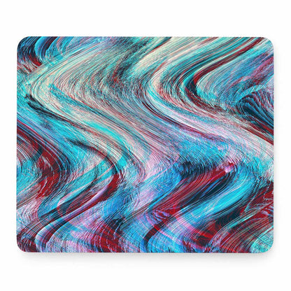 Smoke Psychedelic Trippy Print Mouse Pad