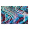Smoke Psychedelic Trippy Print Placemat