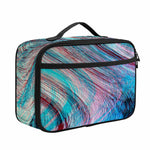 Smoke Psychedelic Trippy Print Portable Lunch Bag
