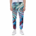Smoke Psychedelic Trippy Print Joggers