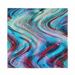 Smoke Psychedelic Trippy Print Silk Bandana