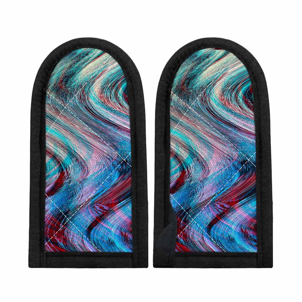 Smoke Psychedelic Trippy Print Skillet Handle Cover