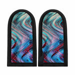 Smoke Psychedelic Trippy Print Skillet Handle Cover