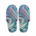 Smoke Psychedelic Trippy Print Slippers