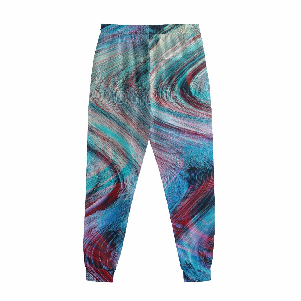 Smoke Psychedelic Trippy Print Sweatpants