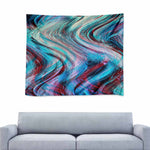 Smoke Psychedelic Trippy Print Tapestry