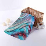Smoke Psychedelic Trippy Print Towel