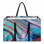 Smoke Psychedelic Trippy Print Utility Tote Bag
