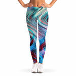 Smoke Psychedelic Trippy Print Women's Leggings