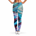 Smoke Psychedelic Trippy Print Women's Leggings