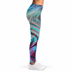 Smoke Psychedelic Trippy Print Women's Leggings