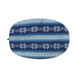 Snow Flower Knitted Pattern Print Car Side Mirror Covers