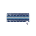 Snow Flower Knitted Pattern Print Extended Mouse Pad