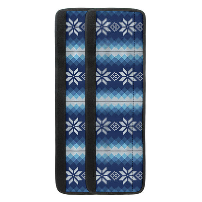 Snow Flower Knitted Pattern Print Refrigerator Handle Covers