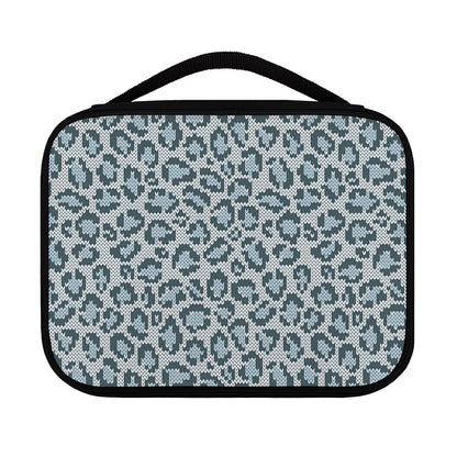 Snow Leopard Knitted Pattern Print Classic Bible Case