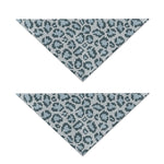 Snow Leopard Knitted Pattern Print Dog Bandana