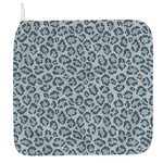 Snow Leopard Knitted Pattern Print Hand Towel
