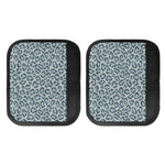Snow Leopard Knitted Pattern Print Handle Covers