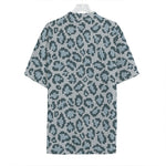 Snow Leopard Knitted Pattern Print Hawaiian Shirt