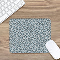 Snow Leopard Knitted Pattern Print Mouse Pad
