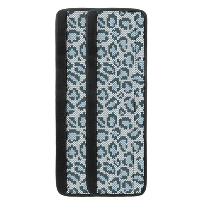 Snow Leopard Knitted Pattern Print Refrigerator Handle Covers