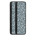 Snow Leopard Knitted Pattern Print Refrigerator Handle Covers