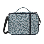 Snow Leopard Knitted Pattern Print Shoulder Strap Bible Bag