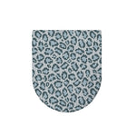 Snow Leopard Knitted Pattern Print Toilet Lid Cover