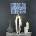 Snow Rabbit Knitted Pattern Print Drum Lamp Shade