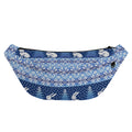 Snow Rabbit Knitted Pattern Print Fanny Pack