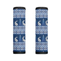 Snow Rabbit Knitted Pattern Print Handle Covers