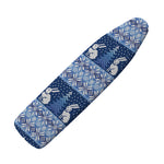 Snow Rabbit Knitted Pattern Print Ironing Board Cover