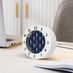 Snowflake Ballet Pattern Print Alarm Clock