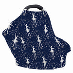 Snowflake Ballet Pattern Print Baby Seat Cover
