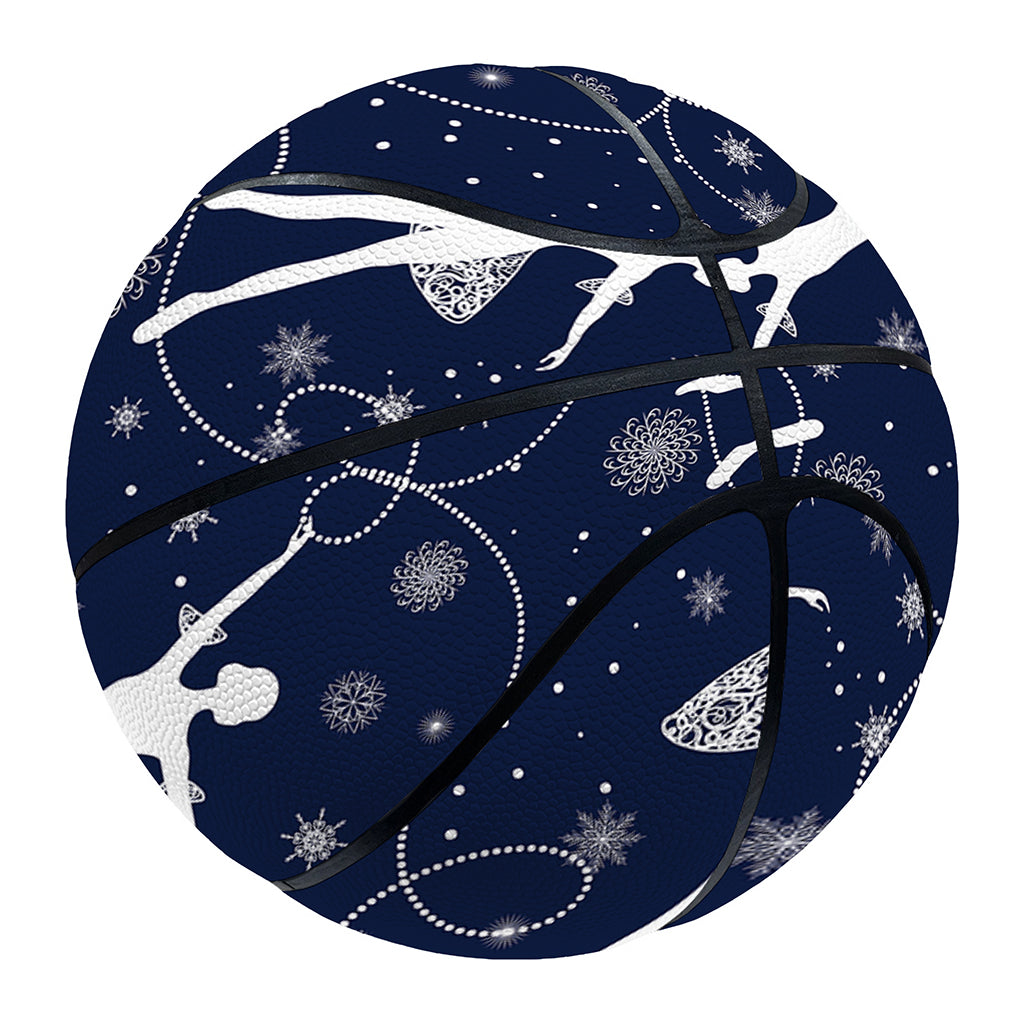 Snowflake Ballet Pattern Print Basketball