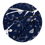 Snowflake Ballet Pattern Print Basketball