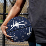 Snowflake Ballet Pattern Print Basketball