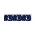 Snowflake Ballet Pattern Print Bed Runner