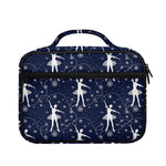 Snowflake Ballet Pattern Print Briefcase Bible Bag