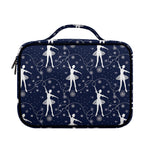 Snowflake Ballet Pattern Print Briefcase Bible Bag