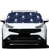 Snowflake Ballet Pattern Print Car Windshield Snow Cover