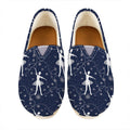 Snowflake Ballet Pattern Print Casual Shoes