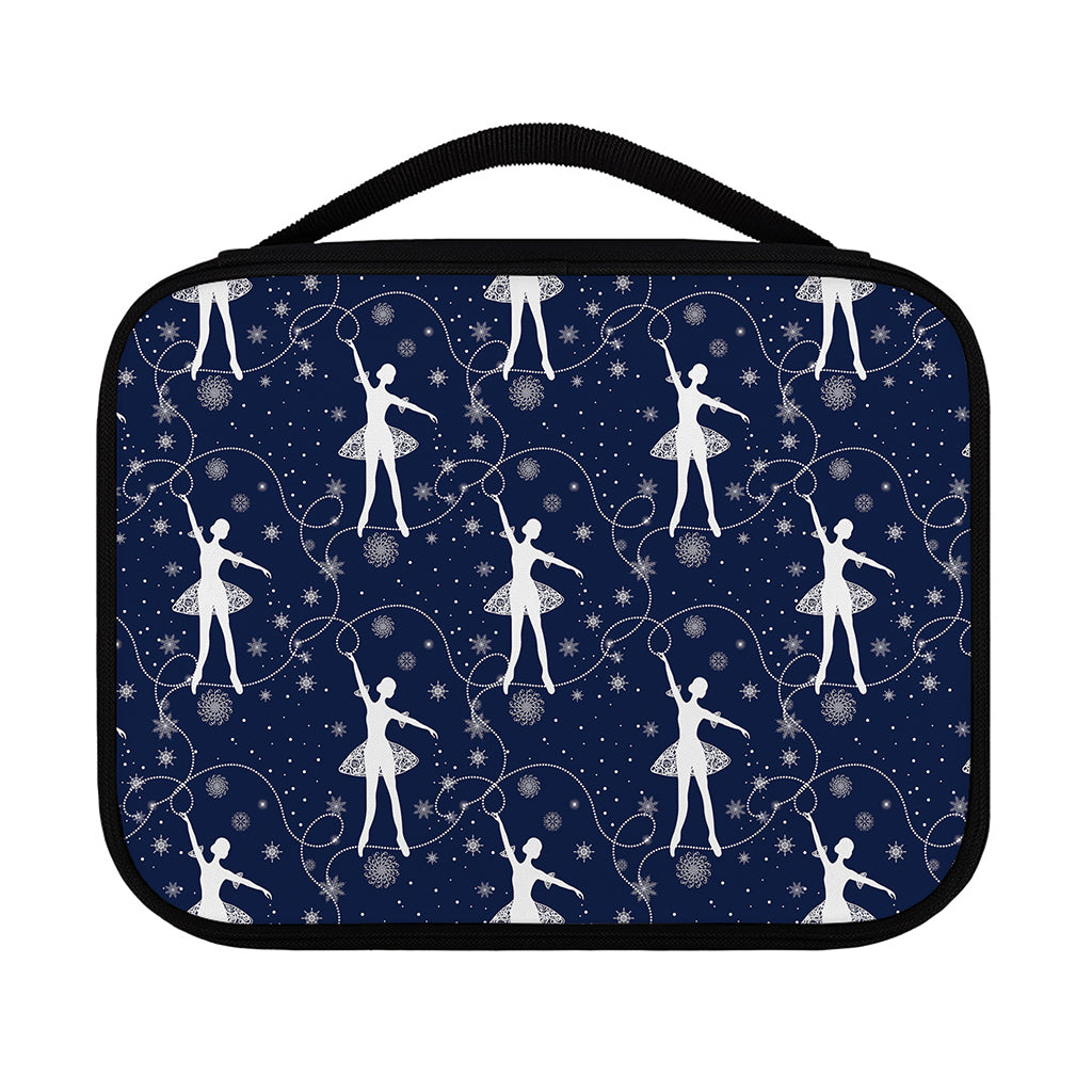 Snowflake Ballet Pattern Print Classic Bible Case
