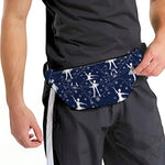 Snowflake Ballet Pattern Print Fanny Pack