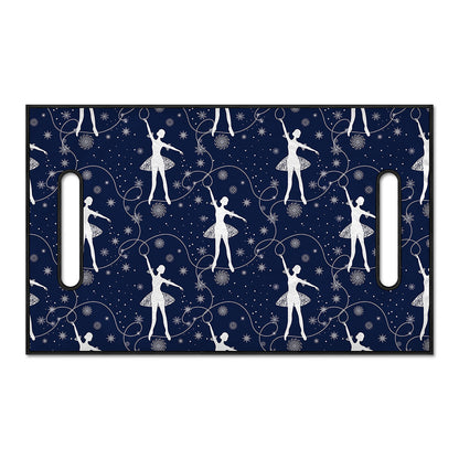 Snowflake Ballet Pattern Print Golf Cart Seat Cover